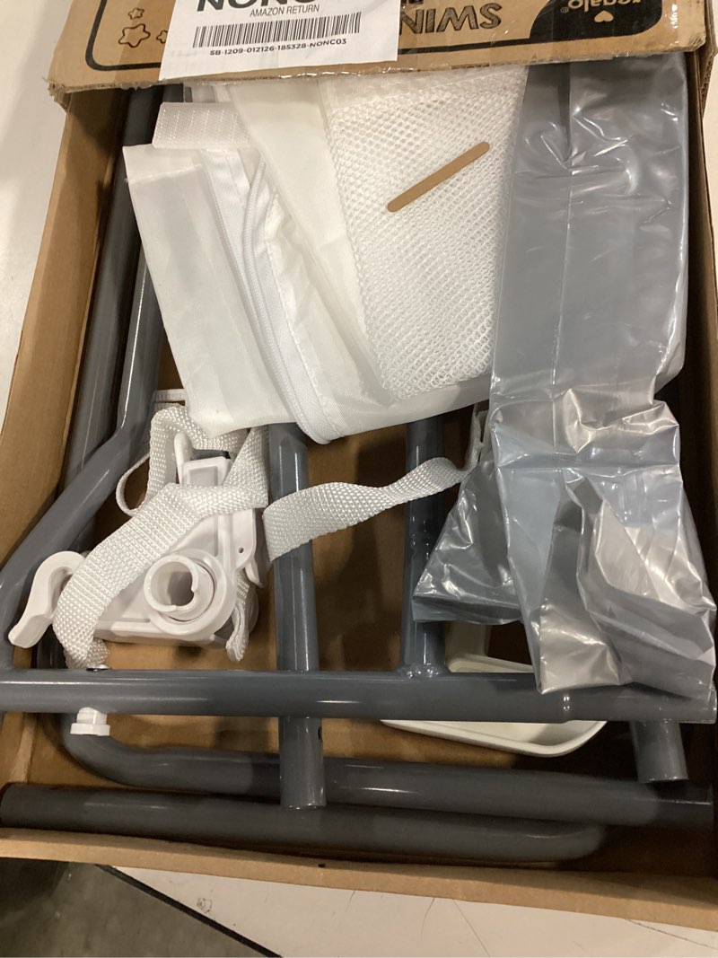Condition photo showing As Is for Regalo Safety Swing Down Bed Rail Guard for Toddlers, Bed Safety Rail with Patented Gap Guard, Fits Twin, Full & Queen Mattress, White, Tested & Safe for 30 Years, American Designed, Family Owned 43 Inch