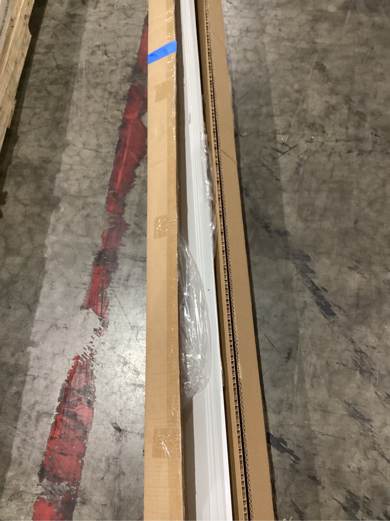 Condition photo showing Good Condition for chicology vertical, door, shades, blackout blinds, window shade, for sliding doors oxford white (vinyl) 78" w x 84" h 78"w x 84"h oxford white (vinyl)