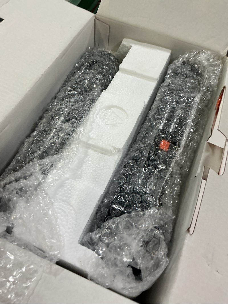 Condition photo showing New/Like New for karaoke machine, portable bluetooth speaker with 2 wireless microphones for adults & kids with lights, karaoke microphone with pa system supports usb/tf/rec/fm/aux for home party home system packages 2 mics