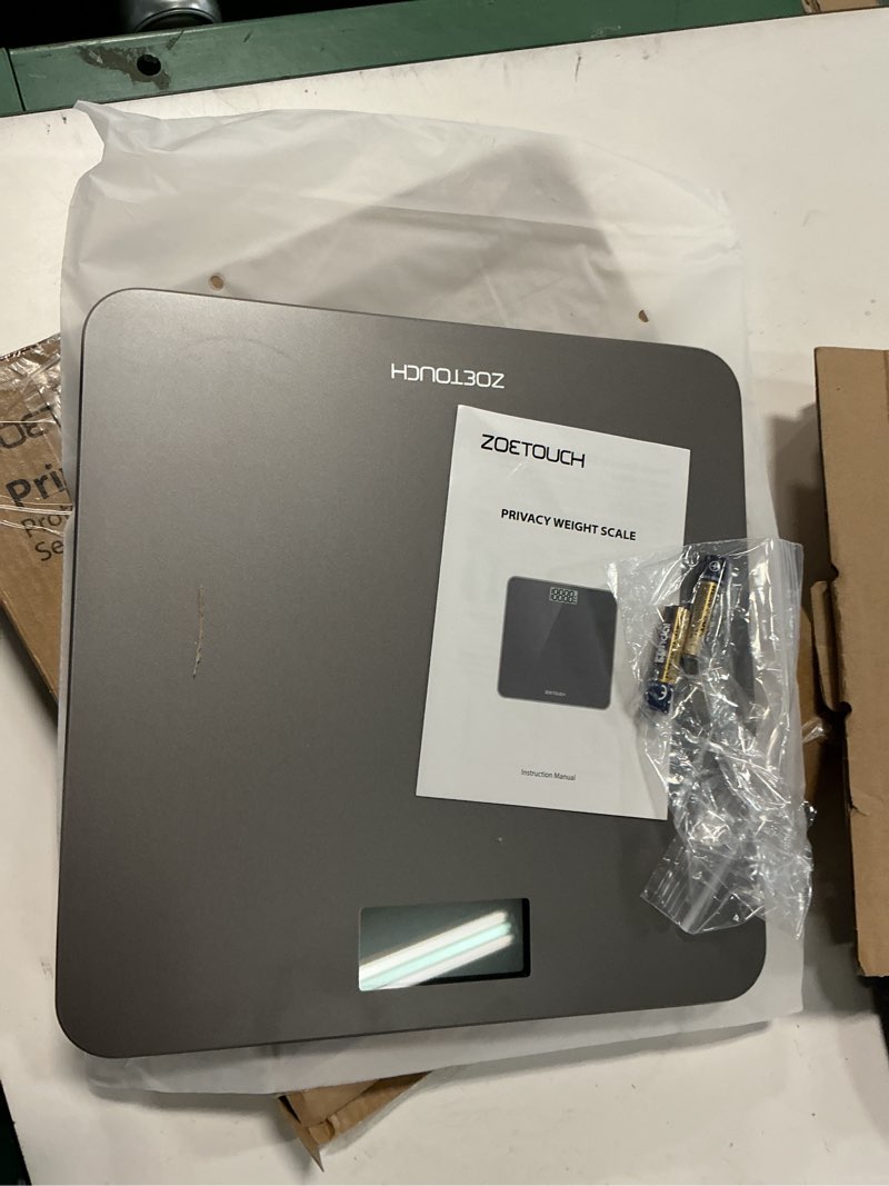 Condition photo showing Good Condition for ZOETOUCH Bathroom Scale for Body Weight Digital Weighing Machine with Backlit LCD Display, Most Accu