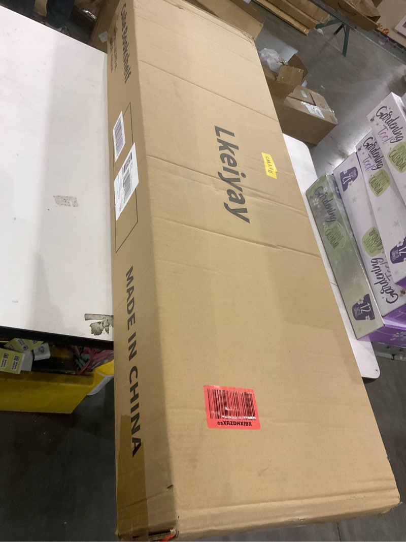 Condition photo showing New/Like New for Lkeiyay 9-Cube Open Cubes Short Bookcase with Closed Back Panel,3-Tier Floor Standing Wooden Storage Display Cabinet with Base,Square Cube Organizer for Home Office, Modern Oak Low Bookshelf