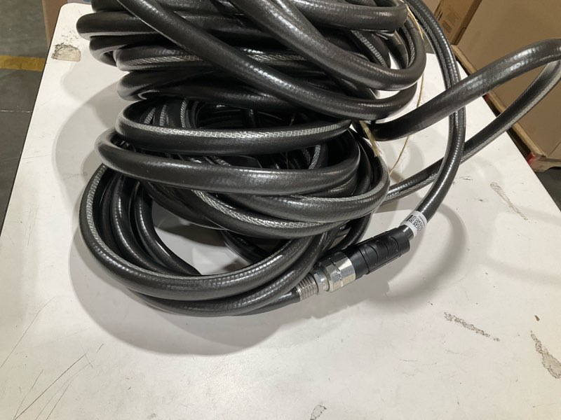 Condition photo showing As Is for 50ft hose
