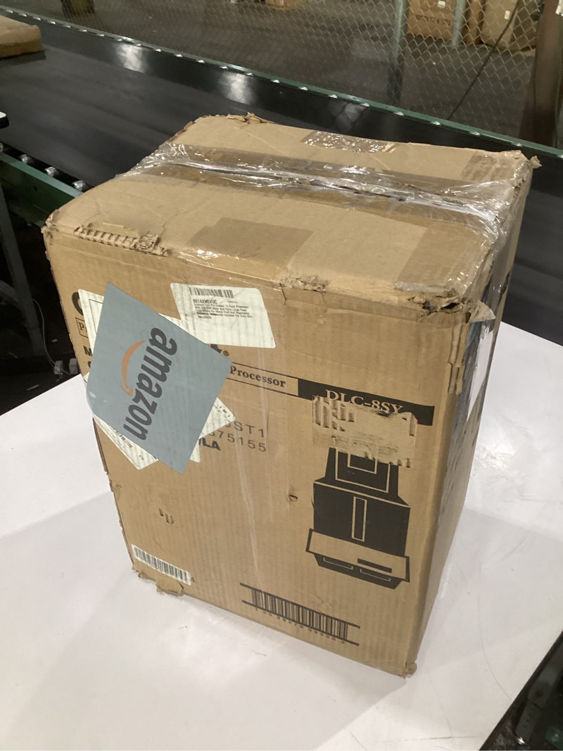 Condition photo showing As Is for (incomplete parts, not tested)cuisinart cup pro custom 11 food processor with 625 watt motor and extra large feed tube allows for whole fruit and vegetables, additional accessories included for even more versatility, white 11-cup white