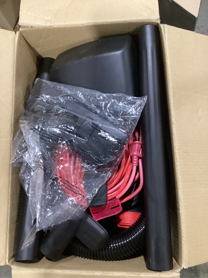 Condition photo showing Good Condition for shop-vac 4-gallon 6 hp corded wet/dry shop vacuum with accessories included