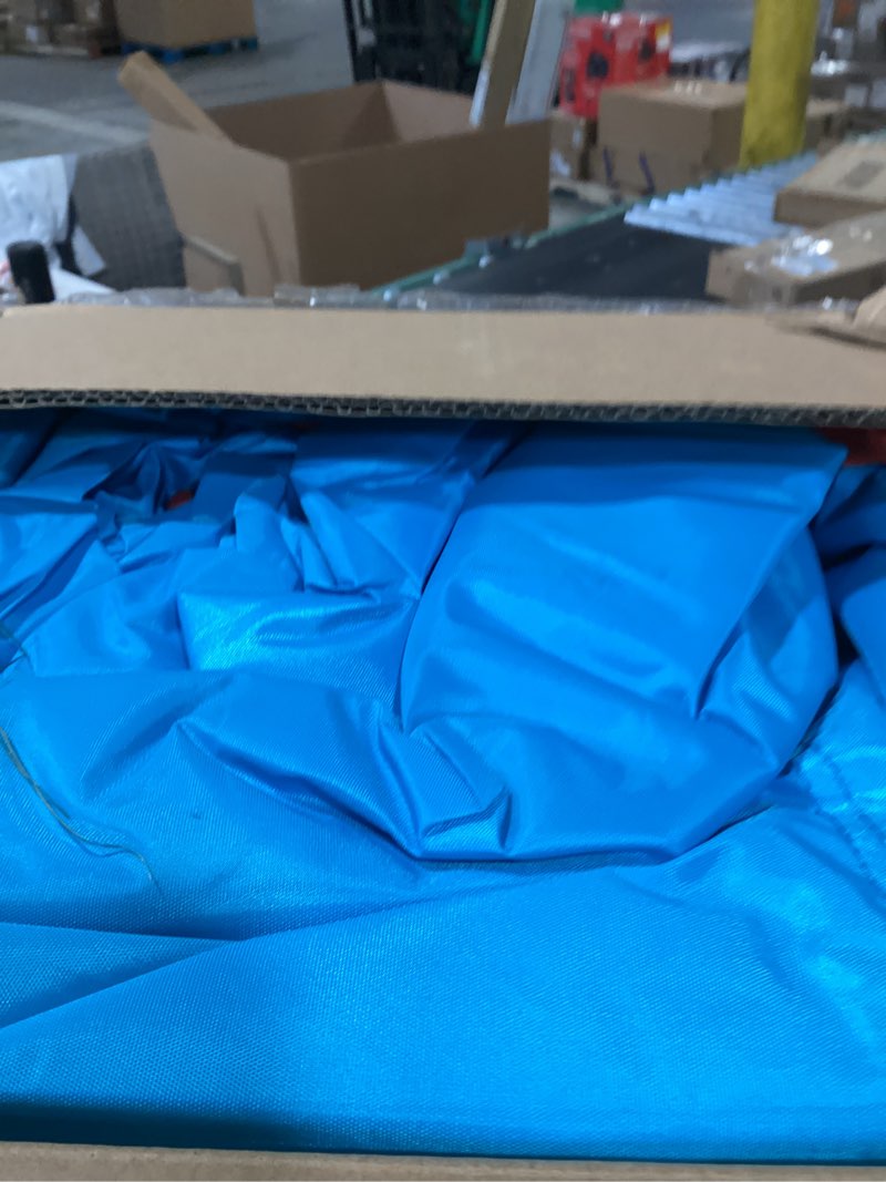 Condition photo showing New/Like New for causeair inflatable bounce house with gfci blower,12 ft l x 9 ft w,basketball hoop,dart ball game,durable pvc coated bounce area,jumping bouncy castle with slide