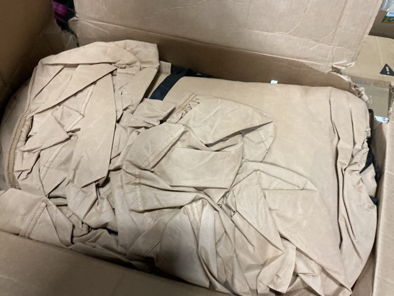 Condition photo showing New/Like New for 29-32 ft class c rv cover package premium heavy-duty waterproof windproof anti-uv breathable fabric including 4 tire covers and 4 sharp edge covers 2 secure straps
