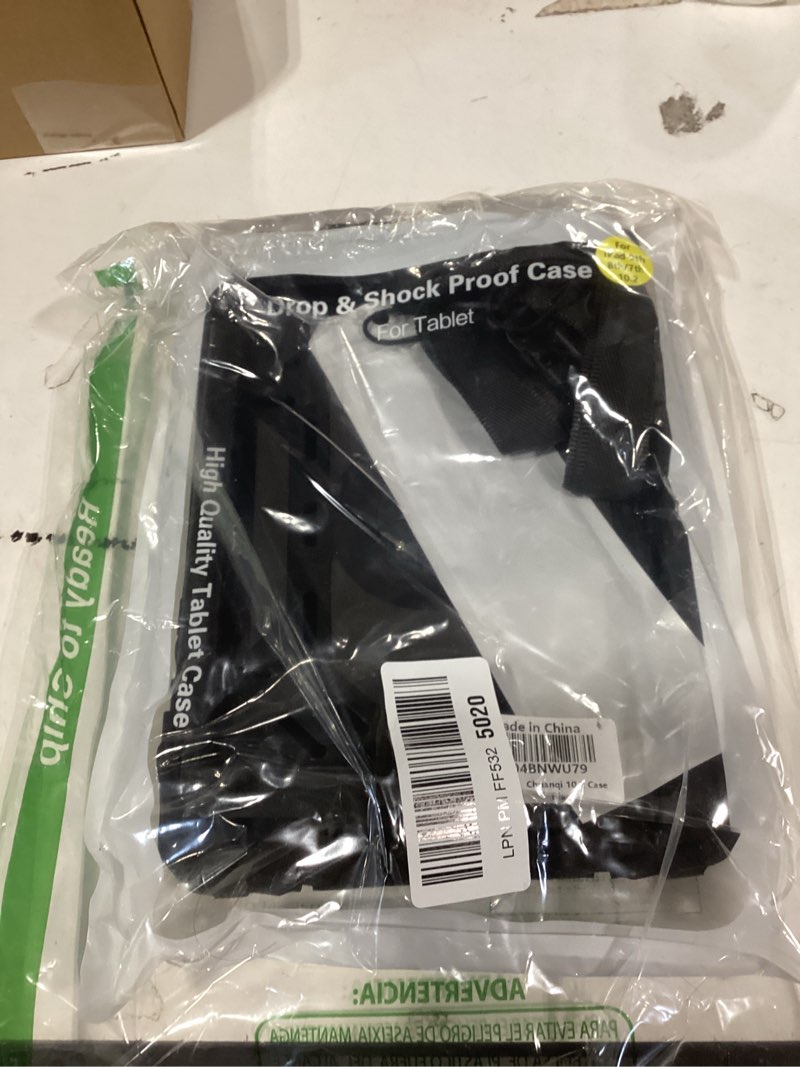 Condition photo showing Good Condition for for iPad 9th/ 8th/ 7th Generation Case (iPad 10.2 inch Shockproof Case) with 360 Rotating Grip Magic Stand, Pencil Holder/Keychain/Carrying Shoulder Strap for iPad 10.2 inch Black Case for iPad 9th/8th/7th Generation