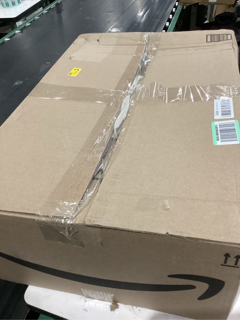 Condition photo showing As Is for PHF Ultra Soft Waffle Weave Comforter Set King Size, 3 Pieces Lightweight Breathable Comfy Bedding Set, Comfy Textured 1 Comforter with 2 Pillow Shams, Linen King Linen