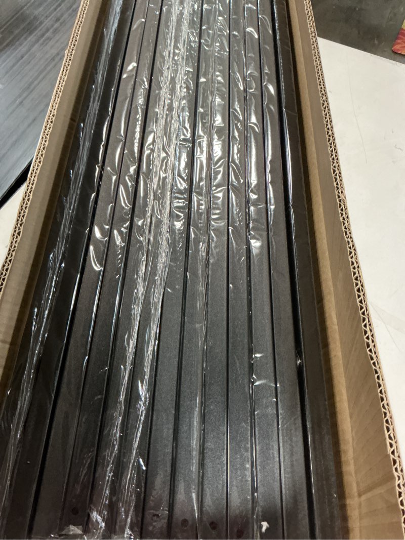 Condition photo showing New/Like New for 25 Pack Deck Balusters 36" x 3/4" Staircase Baluster, Diameter 3/4" Metal Deck Spindle and Stairs Railing,Hollow Square Black Deck Balusters for Deck Railing Porch