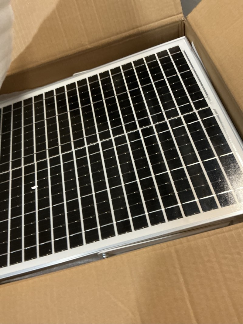 Condition photo showing Good Condition for shipping containers solar vents kit with battery run day/night, 25w foldable solar panel with 88000mah battery, usb charging, rain and hail proof, suitable for container houses, containers, offices
