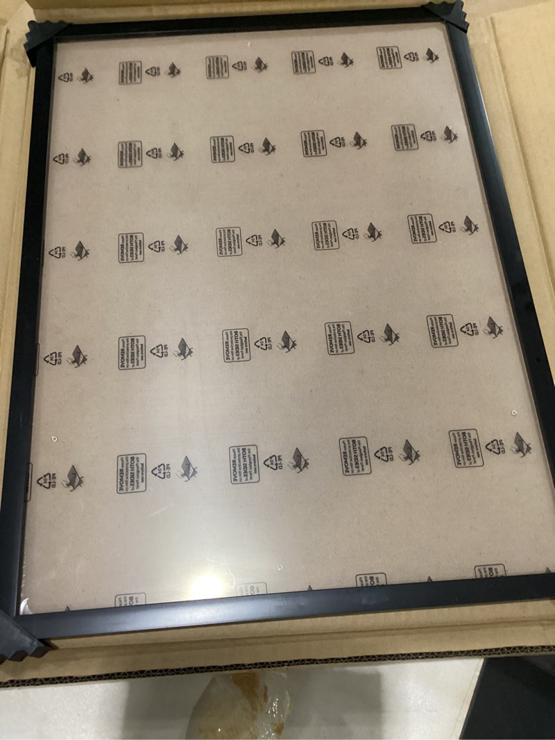 Condition photo showing Good Condition for LaVie Home 16x22 Picture Frame for Wall Display, 16x22 Black Picture Frame with HD Plexiglas, 16 x 22 Poster Frame 1 Pack, Display Frame for Vertical or Horizontal, Classic Collection