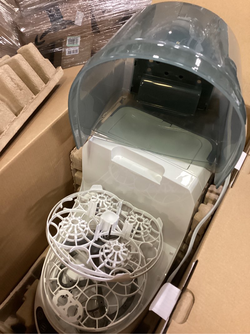 Condition photo showing As Is for Baby Brezza Baby Bottle Washer Pro - Clinically Proven Better Cleaning - Washer, Sterilizer + Dryer In One Appliance for Essentials like Bottles + Pump Parts – Machine Replaces Brushes + Racks