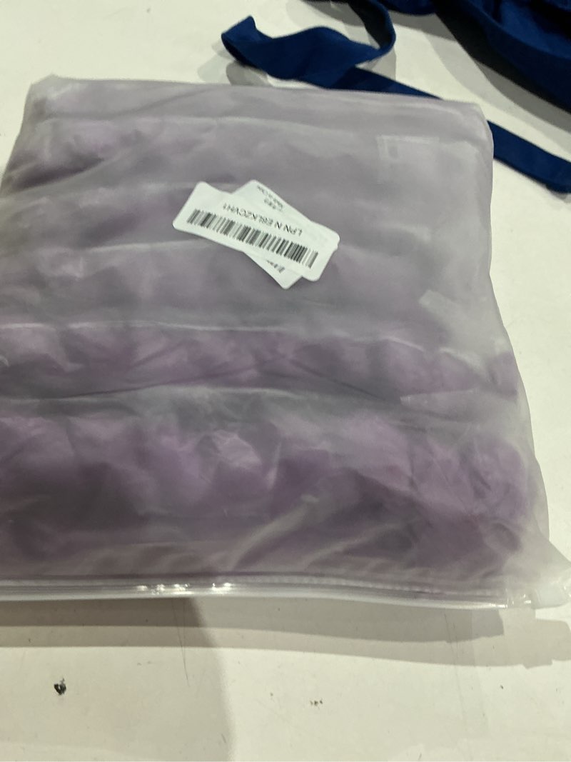 Condition photo showing Good Condition for 6 pack 10ft purple cheesecloth table runner 120 inch long gauze rustic boho summer cheese cloth table runner sheer fabric decorations for holiday party wedding banquet bridal baby shower décor purple 6 pcs - 10ft