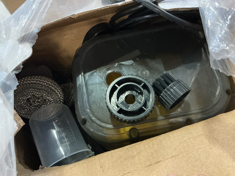 Condition photo showing As Is for dxd handheld steam cleaner,new generation 2500w high pressure steam cleaner for home,1700ml large tank portable steamer for cleaning,10s rapid heating,21pcs accessories,for car,home grease detailing