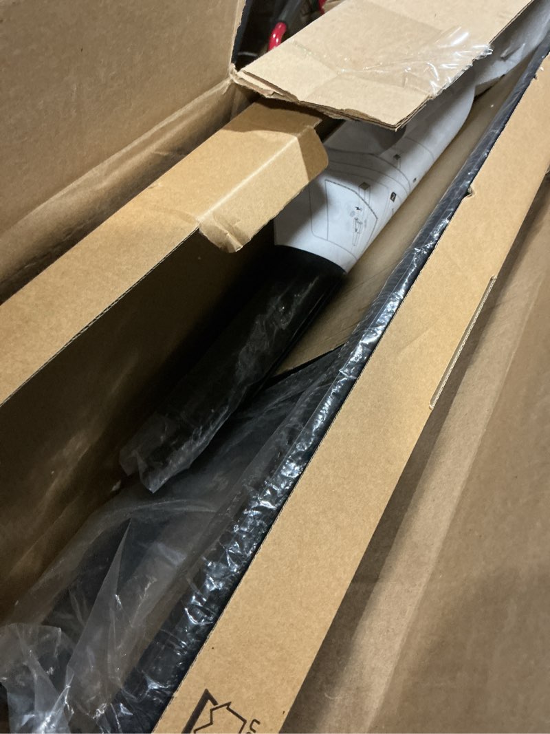 Condition photo showing As Is for home vision heavy duty fixed tv wall mount bracket, 264 lbs capacity for 48-120 inch extra large flat screen smart tvs, max vesa 800x600 mm, stud spacing 12"-28", low-profile flush slim design, hv8801 48-120 inch fixed