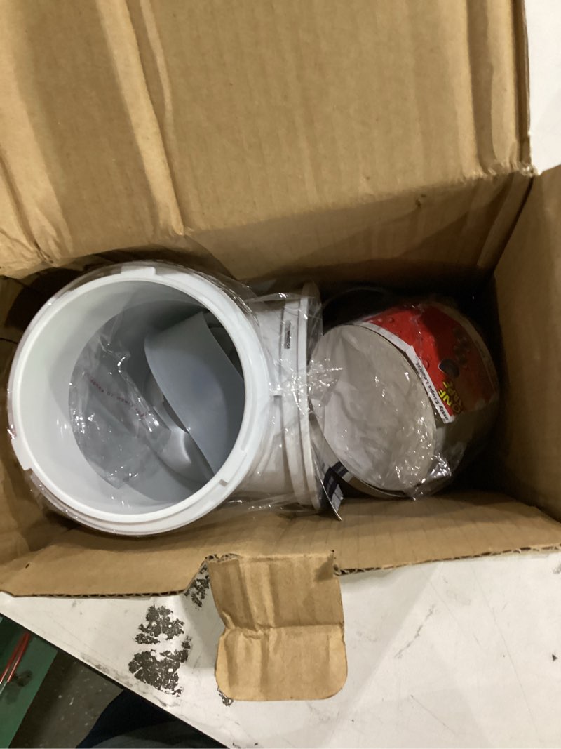 Condition photo showing Good Condition for 90 degree dryer vent elbow(2 pcs),dryer vent duct connector kit,90 degree dryer vent tight-fit connector elbow for 4 inch dryer duct vent hose.