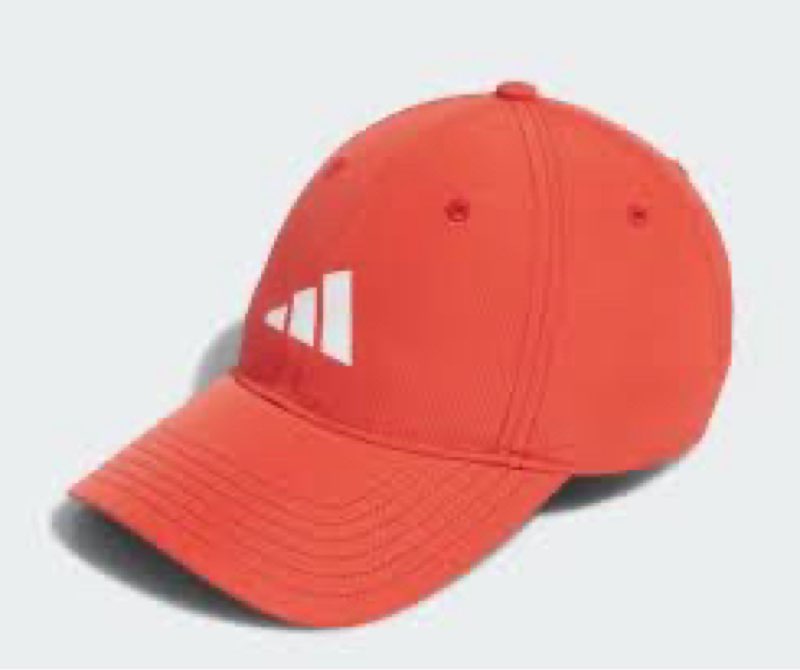 adidas Women's Tour Badge Hat, Bright Red, One Size