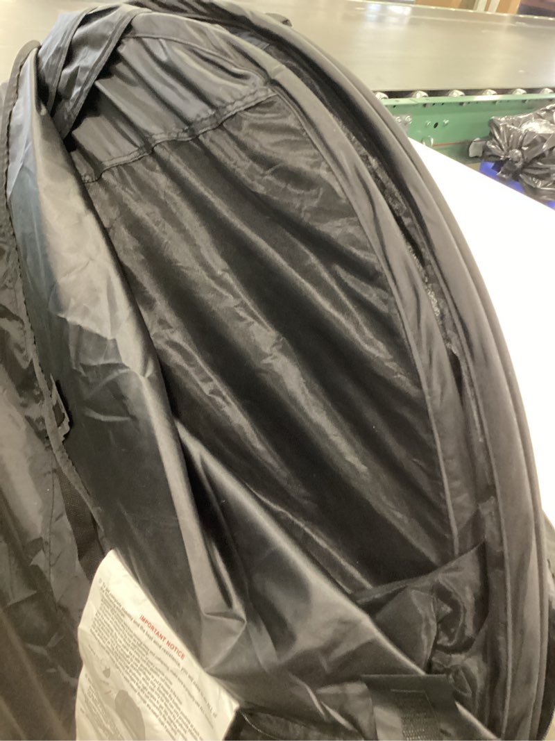 Condition photo showing Good Condition for Alvantor Screen House Gazebo, 6-10-15 Person Pop Up Igloo Screened Canopy Tent with Mosquito Netting Sides, Instant UV Resistant Sun Shelter for Garden, Patio, Backyard 10'x10' Black