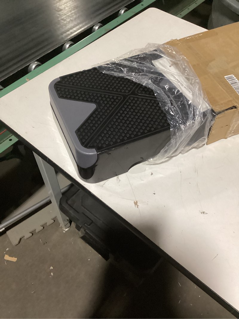 Condition photo showing Good Condition for GYMMAGE Adjustable Workout Aerobic Stepper, Aerobic Exercise Step Platform with 2 Risers, Exercise Step Deck for Fitness, 26.5" Trainer Stepper with Non-Slip Surface Home Gym & Extra Risers Options Gray&Black