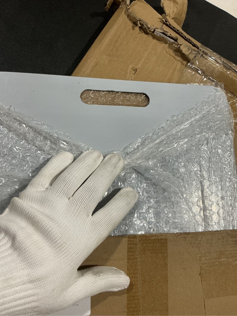 Condition photo showing Good Condition for Titanium Cutting Board - 2025 New Upgrade 100% Pure Titanium Cutting Boards for Kitchen Double Sided Non Toxic Titanware Cutting Board,Hygiene Durable Dishwasher Safe Chopping Board (18"L x 12"W)