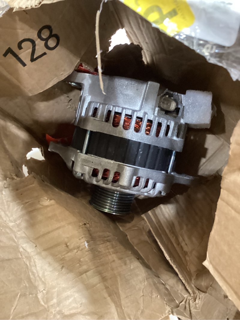 Condition photo showing As Is for Alternator 11538 for JX35 2013 & QX60 2014-2016 3.5L for Pathfinder 3.5L 2013-2017 & Murano 3.5L 2015-2017 Vehicle Replacement Alternator 150A 7PK 11538N 23100-3JA1A 231003JA1A OE: 11538