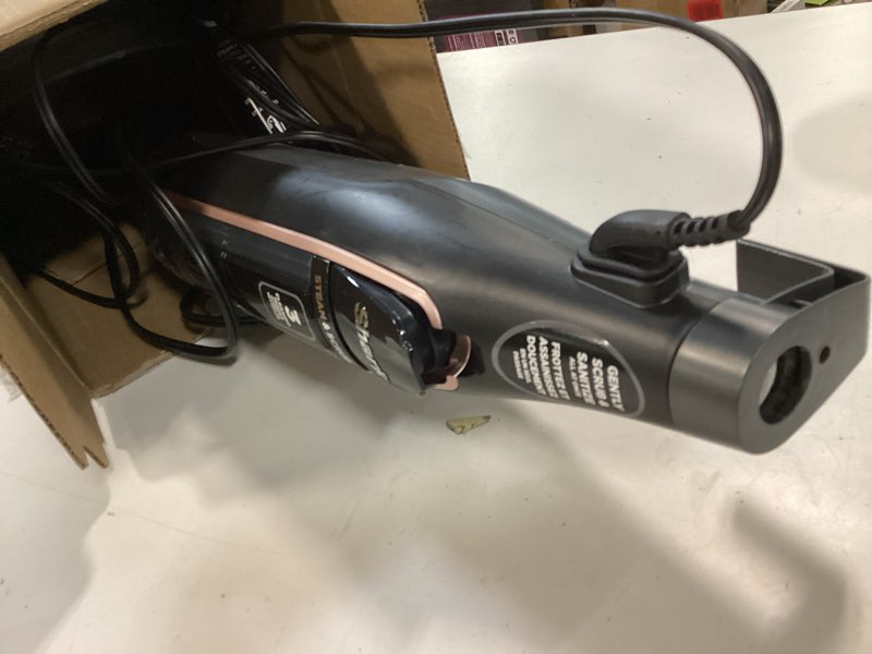 Condition photo showing As Is for Shark Steam & Scrub Steam Mop, Scrubbing & Sanitizing, 2 Steam Modes, Rotating Pads, XL Water Tank, Swivel Steering, Designed for Hardwood, Marble, Tile, and Stone, Blue, S8000