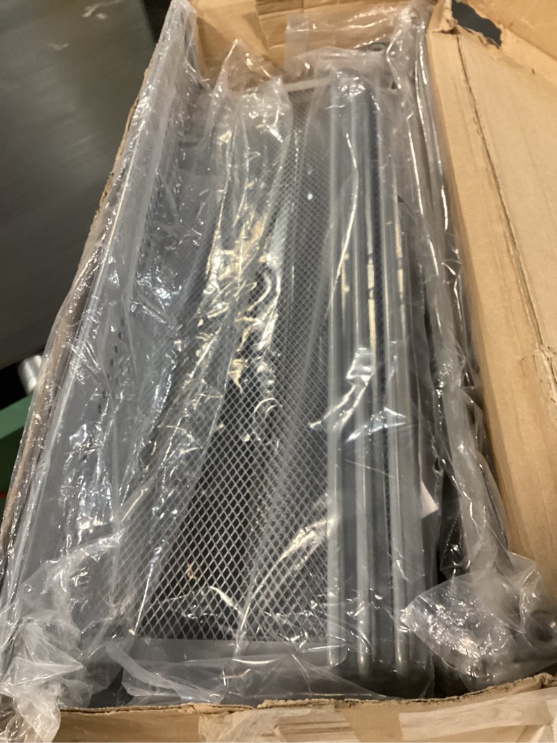 Condition photo showing Good Condition for Simple Houseware Stackable 3 Tier Sliding Basket Organizer Drawer, Silver