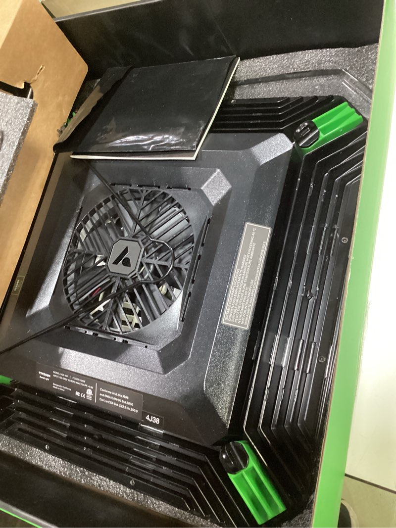 Condition photo showing Good Condition for vivosun aerolight a100se, led grow light 100w with integrated circulation fan, compatible with app, used with growhub controller e42a/e25 to achieve more functions for 2x2/3x3 grow tent 2x2 100w pro