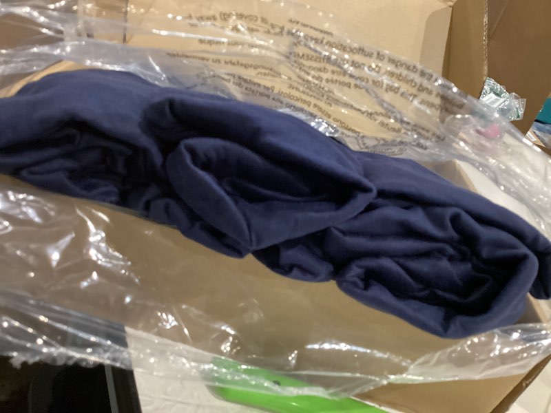 Condition photo showing Good Condition for amazon basics dining chair covers, stretch parson/dining chair slipcover, removable washable chair protector for home/restaurant/banquet, navy pack of 6