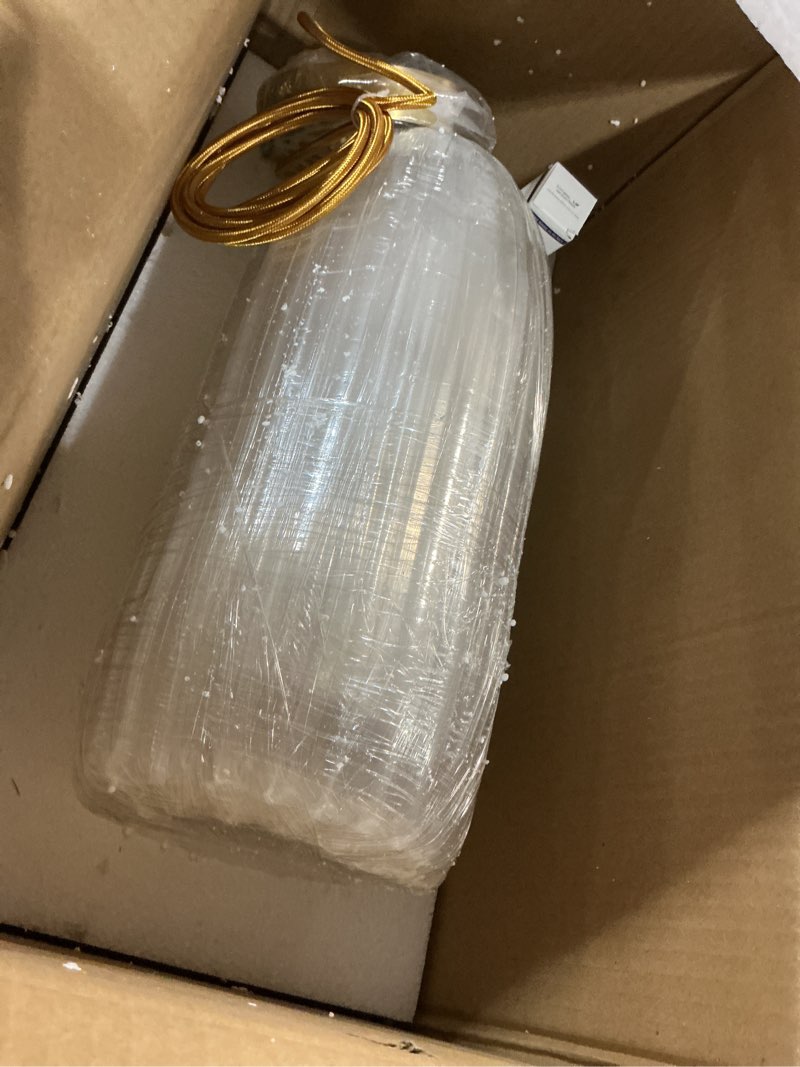 Condition photo showing Good Condition for Modern Alabaster Pendant Light Kitchen Island White Marble Pendant Lighting Antique Brass Natural Stone Ceiling Hanging Lamp Long Tube Linear Chandelier for Dining Room Bedroom Bathroom