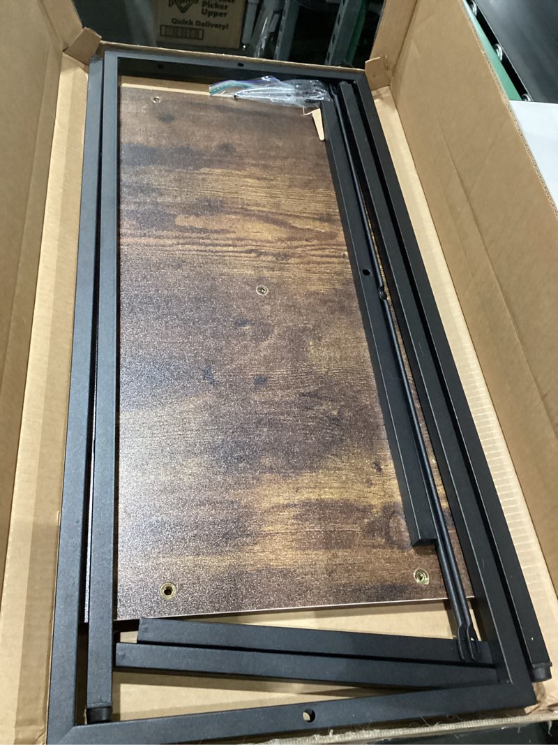 Pamray 23 Inch Computer Desk for Small Spaces, Home Office Work Desk with Headphone Hook, Small Offi