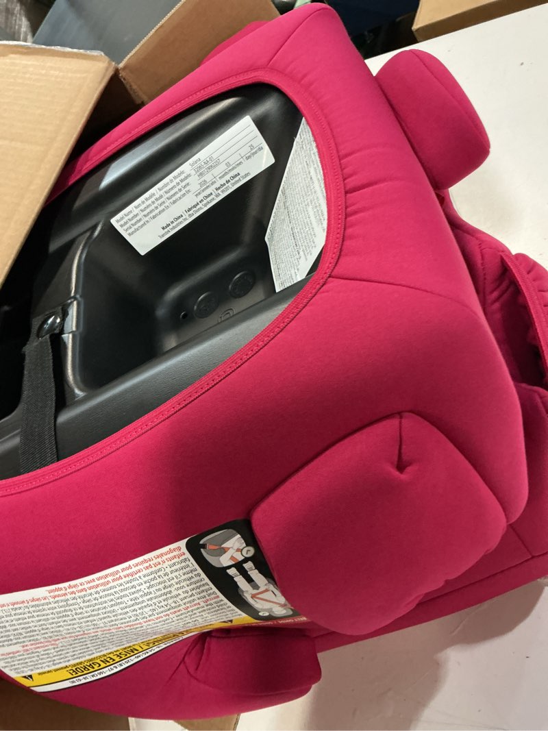 Condition photo showing Good Condition for diono solana, no latch, pack of 2 backless booster car seats, lightweight, machine washable covers, cup holders, pink cotton candy 2-pack pink cotton candy