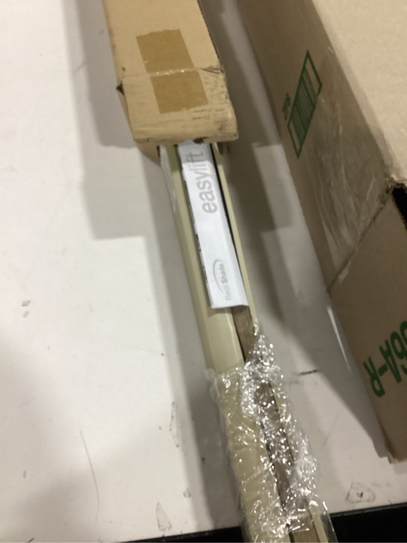 Redi Shade No Tools Easy Lift Trim-at-Home Cordless Pleated Light Blocking Fabric Shade Natural, 30"