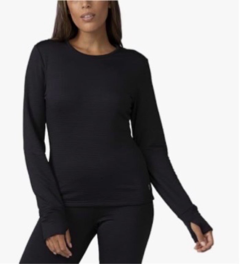 Free country microtech heat force grid fleece ladies base layer Small