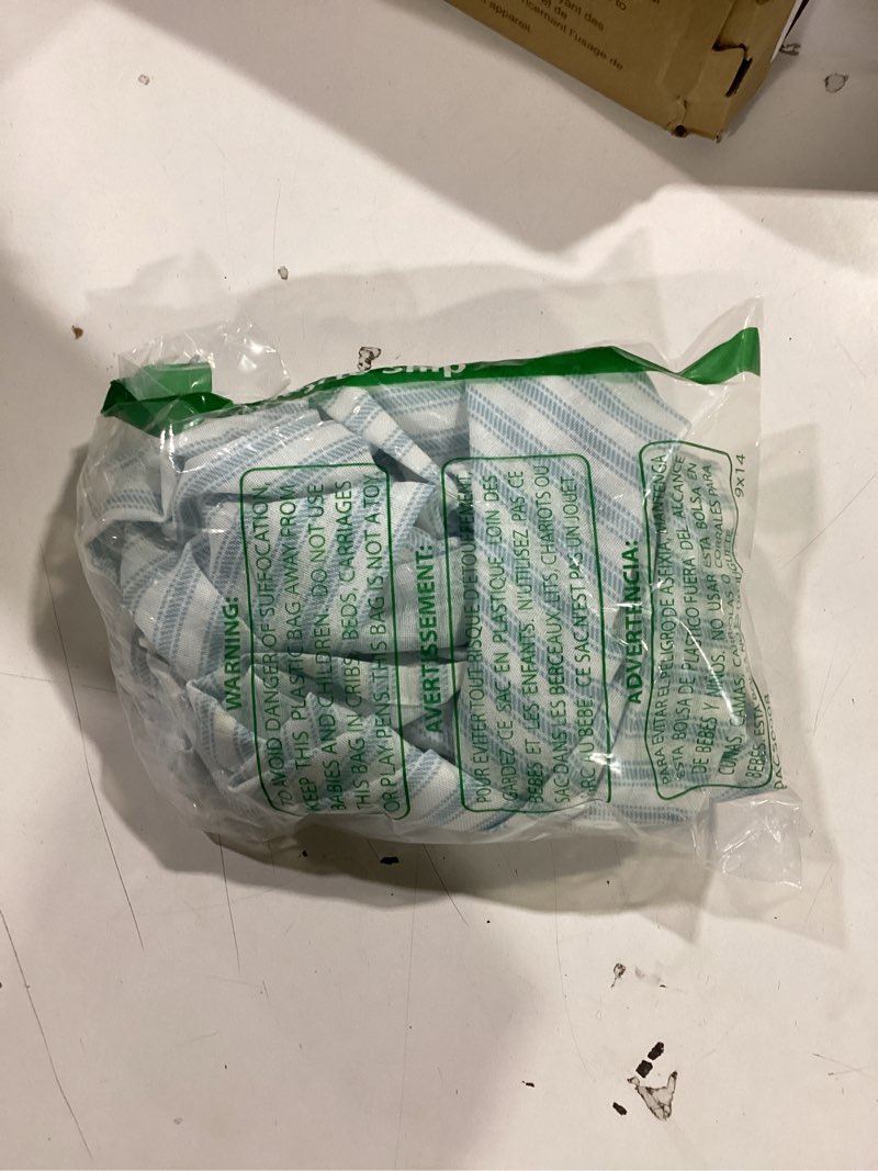 Condition photo showing Good Condition for 18 Inch Length Striped Kitchen Pinch Pleat Small Curtains with Hooks for Bathroom Windows,Light Blue 24"W x 18"L (Pack of 2) Light Blue