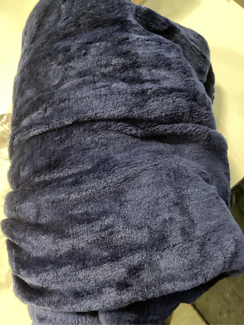 Condition photo showing Good Condition for otob couch cover for dogs washable non slip plush sofa covers for 3 cushion couch, all seasons fuzzy kids pet friendly sofa slipcovers furniture protector bed mat (blue, 27.6" x 70.9") f03# blue 27.6" x 70.9"