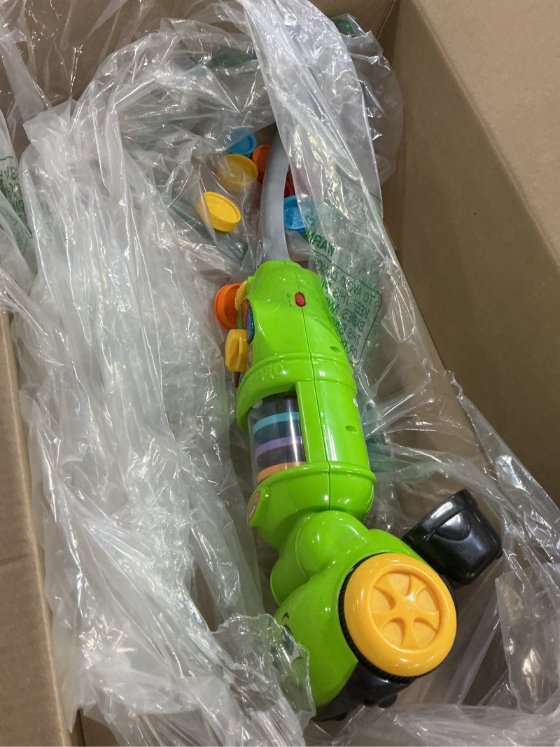 Condition photo showing Good Condition for leapfrog pick up and count vacuum, green