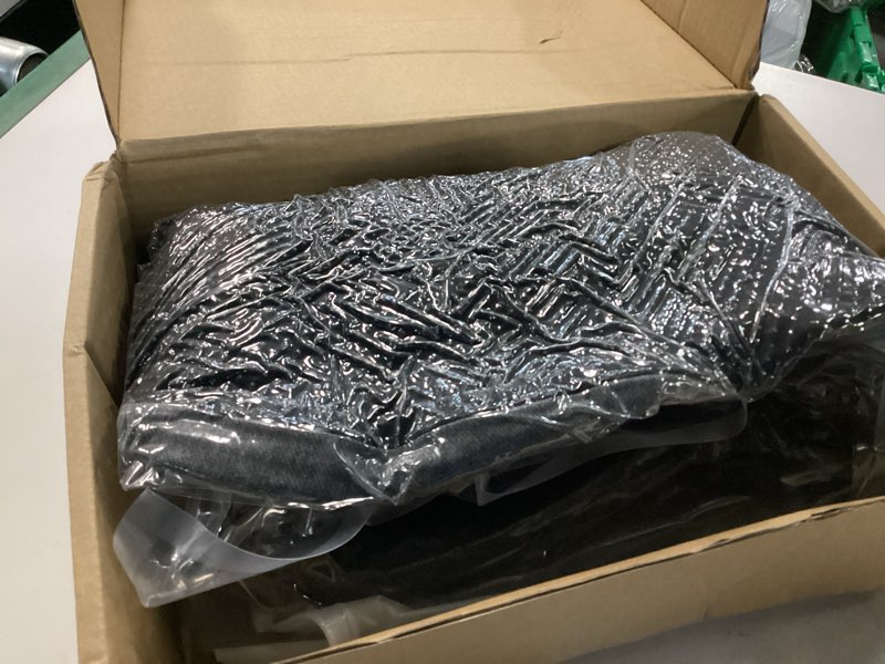 Condition photo showing New/Like New for Seat Cushion, Memory Foam Pressure Relief Coccyx Cushion for Tailbone Pain, Extra-Large Butt Pad for Office Chair, Car Seat, and Gaming Chair Pain Relief, Extra Cover Gray