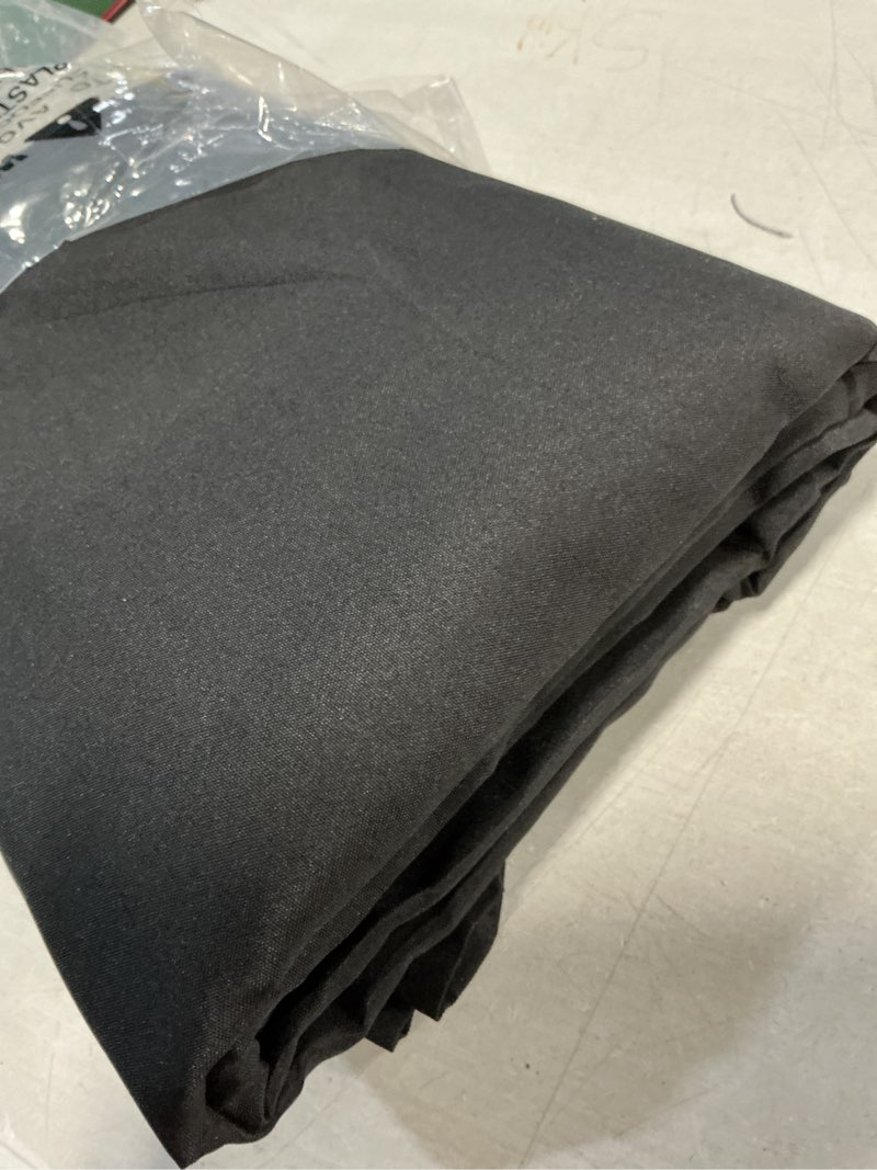 Condition photo showing Good Condition for smiry 2 packs fitted black tablecloths, 6 foot rectangle polyester fabric table cloths, washable table cover for trade show, craft show, parties, birthday, wedding, 72 x 30 inch 30"x72" black 2