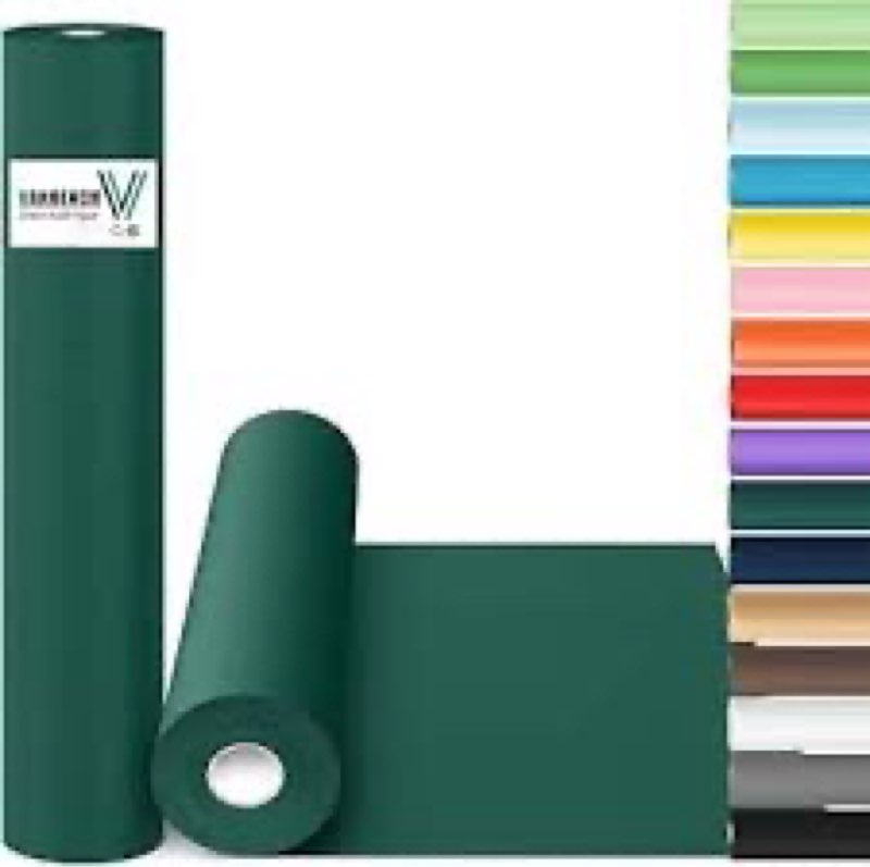 vanhench 30"×1200" green wrapping paper roll, craft color bulletin board paper for wedding, birthday