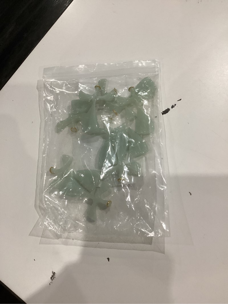 Condition photo showing As Is for (10 Pack) Miniature Soothe My Restless Soul Angel Prayer Pocket Cross- Embrace Faith and Devotion- Spiritual, Handheld, Comforting Design for Praying-Calming Bereavement Sympathy Gift- Marble Resin