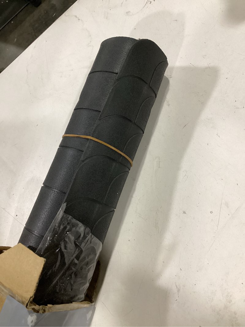 Condition photo showing As Is for elw cowhide bourbon black leather 9-10 oz (3.6-4mm) thickness pre-cut calf hide full grain leather for tooling, holsters, sheath, carving, embossing, stamping bourbon brown 8\"x24\"