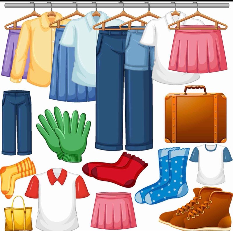 assorted lot of apparel (men’s, women’s, kids, clothes of all different sizes)