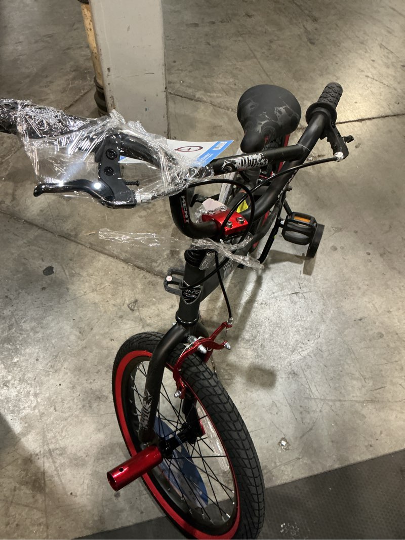 Condition photo showing Good Condition for kent 18 in. abyss boy s freestyle bmx bike  charcoal gray