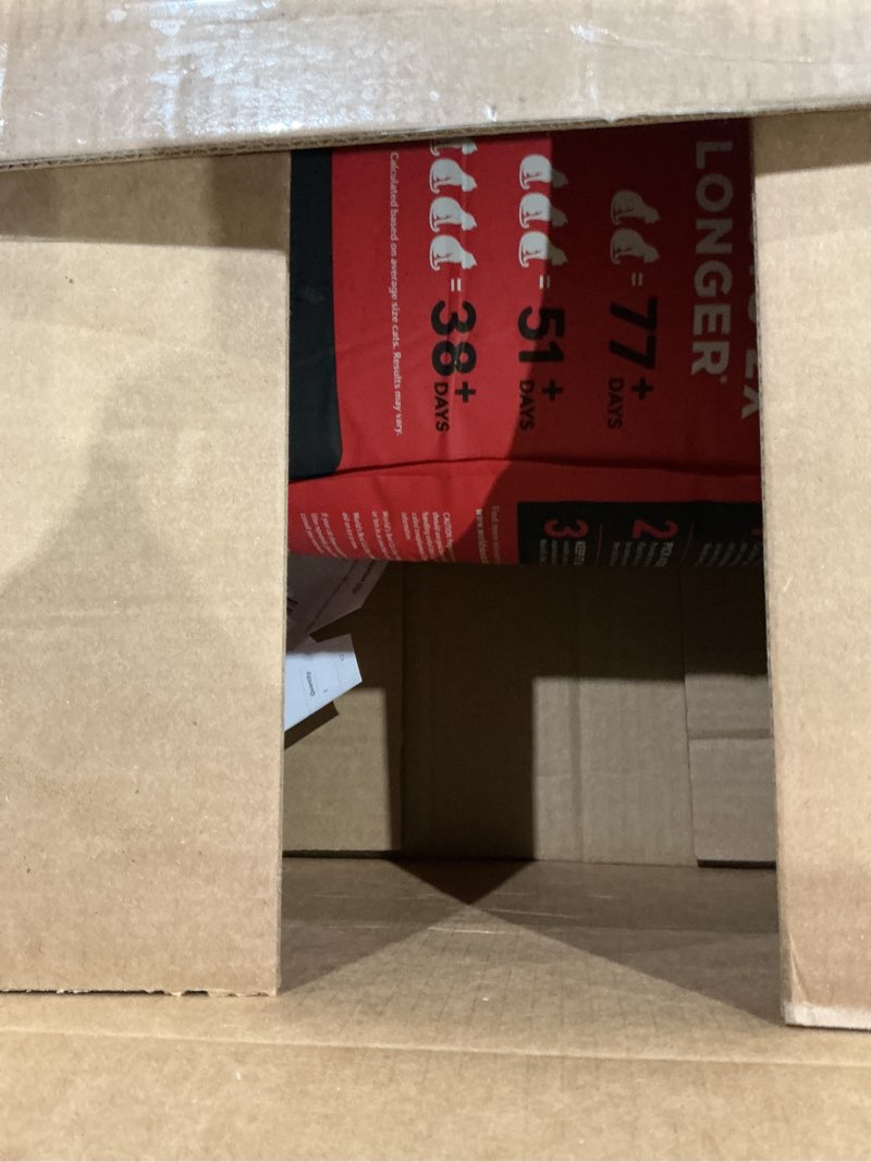 Condition photo showing New/Like New for world's best cat litter multiple cat unscented, 32-pounds - natural ingredients, quick clumping, flushable, 99% dust free & made in usa - long-lasting odor control & easy scooping