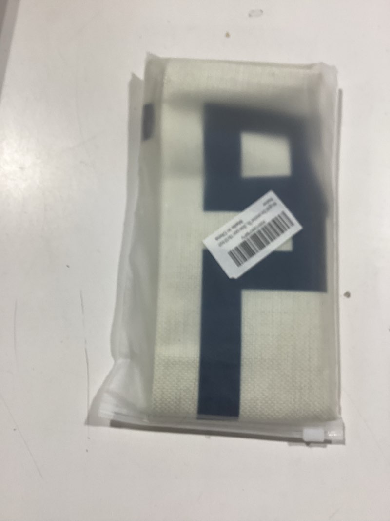 Condition photo showing Good Condition for Mugod Decorative Throw Pillow Cover for Couch Sofa,Cute Preppy Navy Blue Greek Key Border Girly Home Decor Pillow case 18x18 Inch