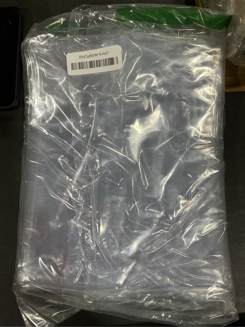 Condition photo showing New/Like New for Walrus Clear Vinyl Tablecloth Protector Waterproof/Oil-Proof Rectangle Plastic Transparent Sheet Table Cover 54X120 Inch 54" x 120" (Rectangular)