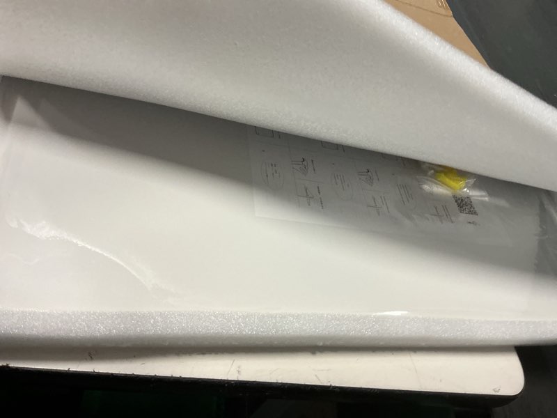 Condition photo showing Good Condition for magnetic board for wall 15.7" x 23.6": large white display board for travel magnet collection & souvenir decoration | heavy duty metal panel for playroom & kitchen organization white 23.6" x 15.7"
