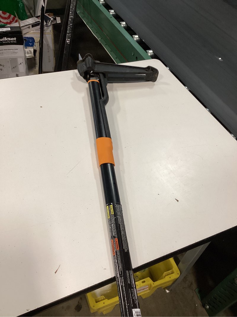 Condition photo showing As Is for fiskars 39.25 in. stainless steel weeder aluminum handle