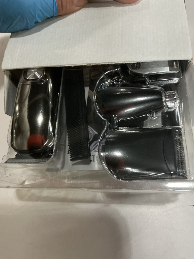 Condition photo showing Good Condition for Ufree Beard Trimmer for Men, Waterproof Electric Razor for Nose, Body, Face & Mustache, Cordless Hair Clippers Shavers Grooming Kit, Valentines Day Gifts for Men Husband Father Silver